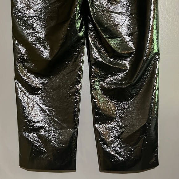 Aritzia Babaton New Command Ultra Glossy Trouser Pants NWT - Picture 12 of 16
